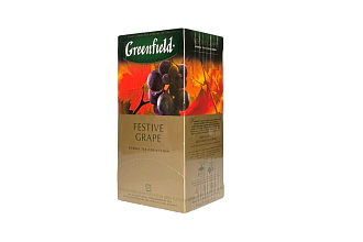 Чай черный Гринфилд Festive Grape 25п