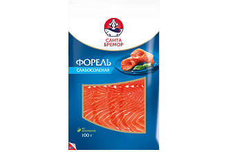Форель радужная филе ломтик с/с 100гр. С Бремор