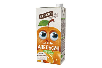 Нектар" Стоевъ" Апельсиновый Tetra Pak 1л. с крышкой *12