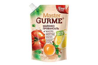 Майонез MASTER GURME Провансаль 50,5% 350мл.