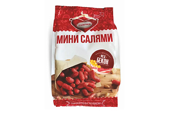 Колбаски "Мини Салями Мёдбекон" с/к п/сух 0,05 кг "Таврия"