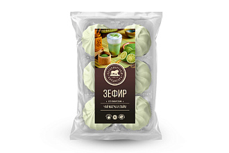 Зефир  со вкусом Чай Матча и Лайм 310гр. ФПК