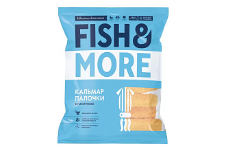 Кальмаровые палочки с/м в панир.обжар.500г Fish&More