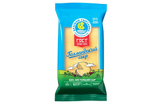 Сыр Голландский 45% 200гр Кез