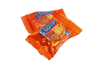 Печенье PEKARRO ORANGE с апельс нач и взрыв карам вес Морозова КИ