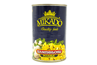 Шампиньоны резаные  "MIKADO" 425мл 12шт Испания