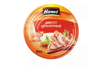 Паштет HAME печеночный ж/б 100г