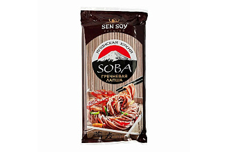 Лапша гречневая СЭНСОЙ 500г SOBA 