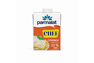 Сливки для соуса у/п мдж 23% 500г Parmalat Slim
