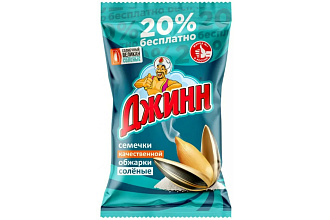 Семечки жареные Джинн Солнечный Великан соль 200г