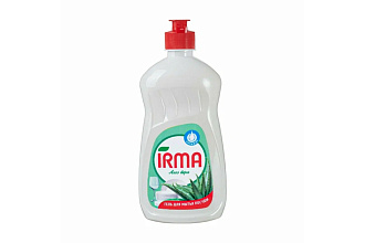 Средство для мытья посуды IRMA 450г, алоэ-вера