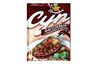 Суп "Фасолевый с овощами и мясом" Приправыч 60гр